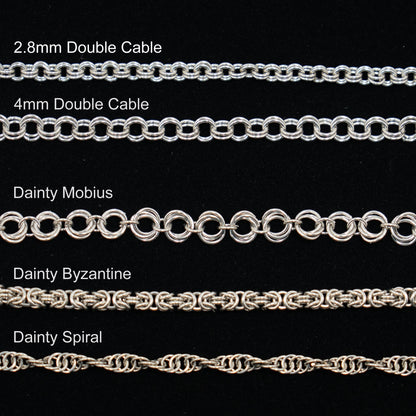 Thin 4mm Cable Chain