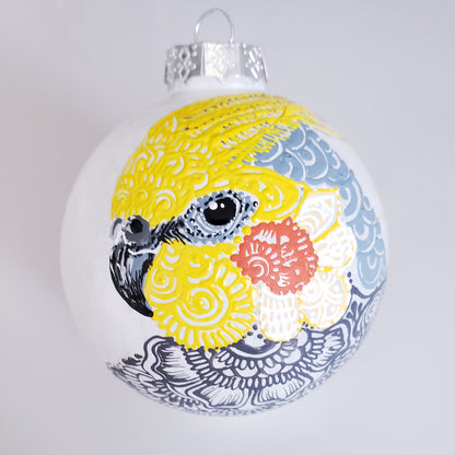 Available Cockatiel Ornament 1