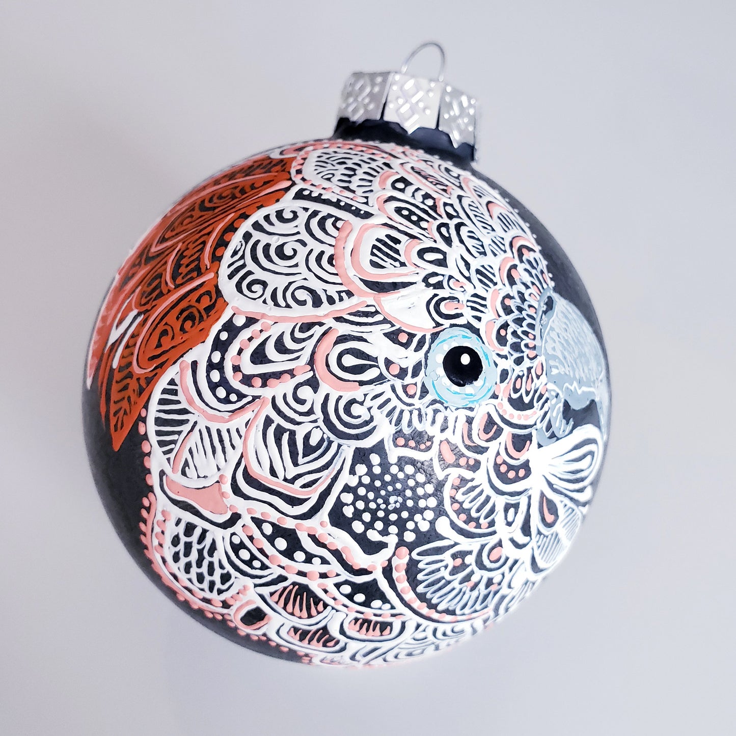 Available Moluccan Cockatoo Ornament