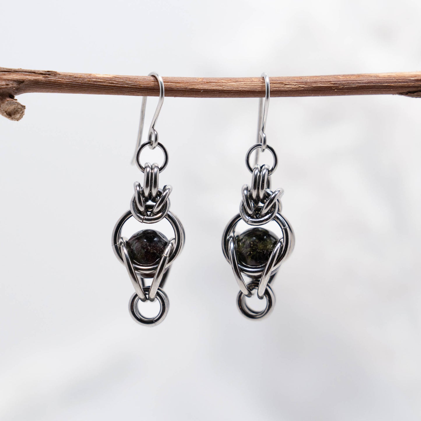 Caged Byzantine Earrings