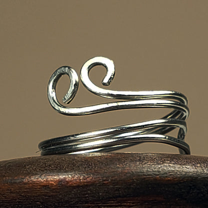 Adjustable Wave Ring