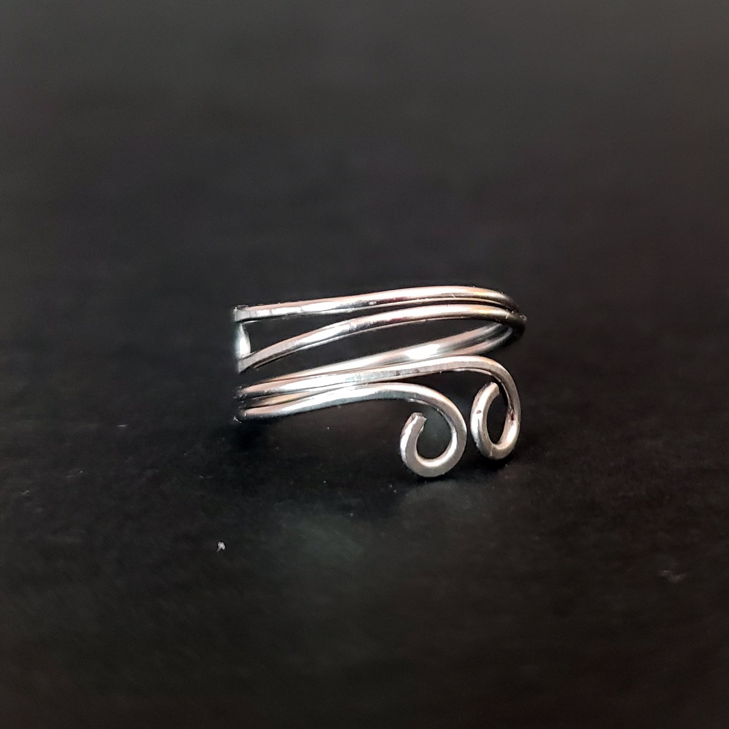 Adjustable Wave Ring