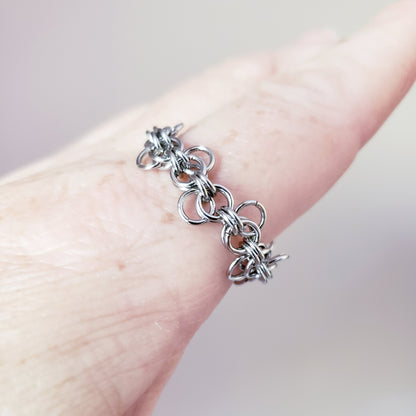 Forget Me Knot Weave Ring