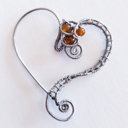 Wirewrapped Heart Pendant