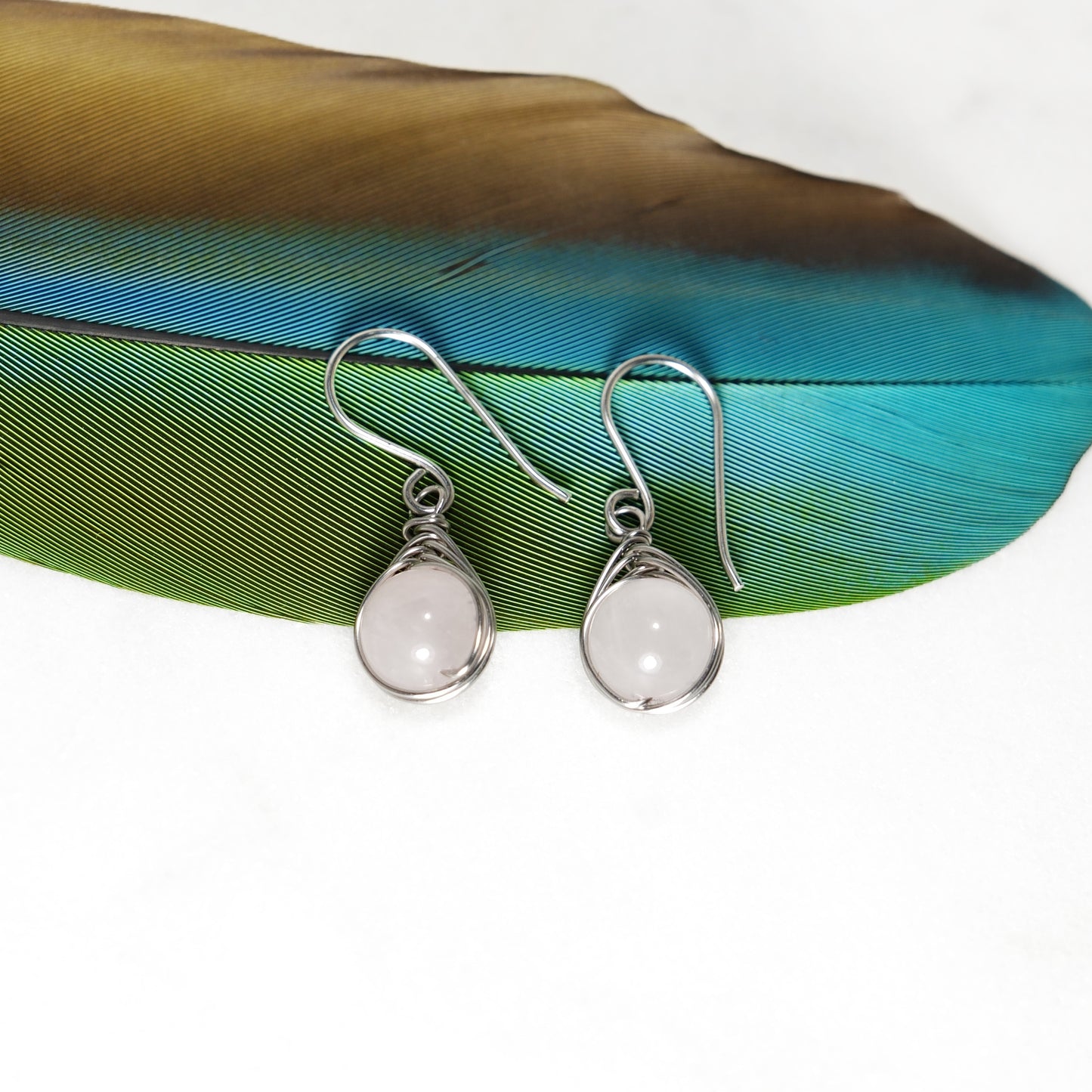 Herringbone Bead Earrings