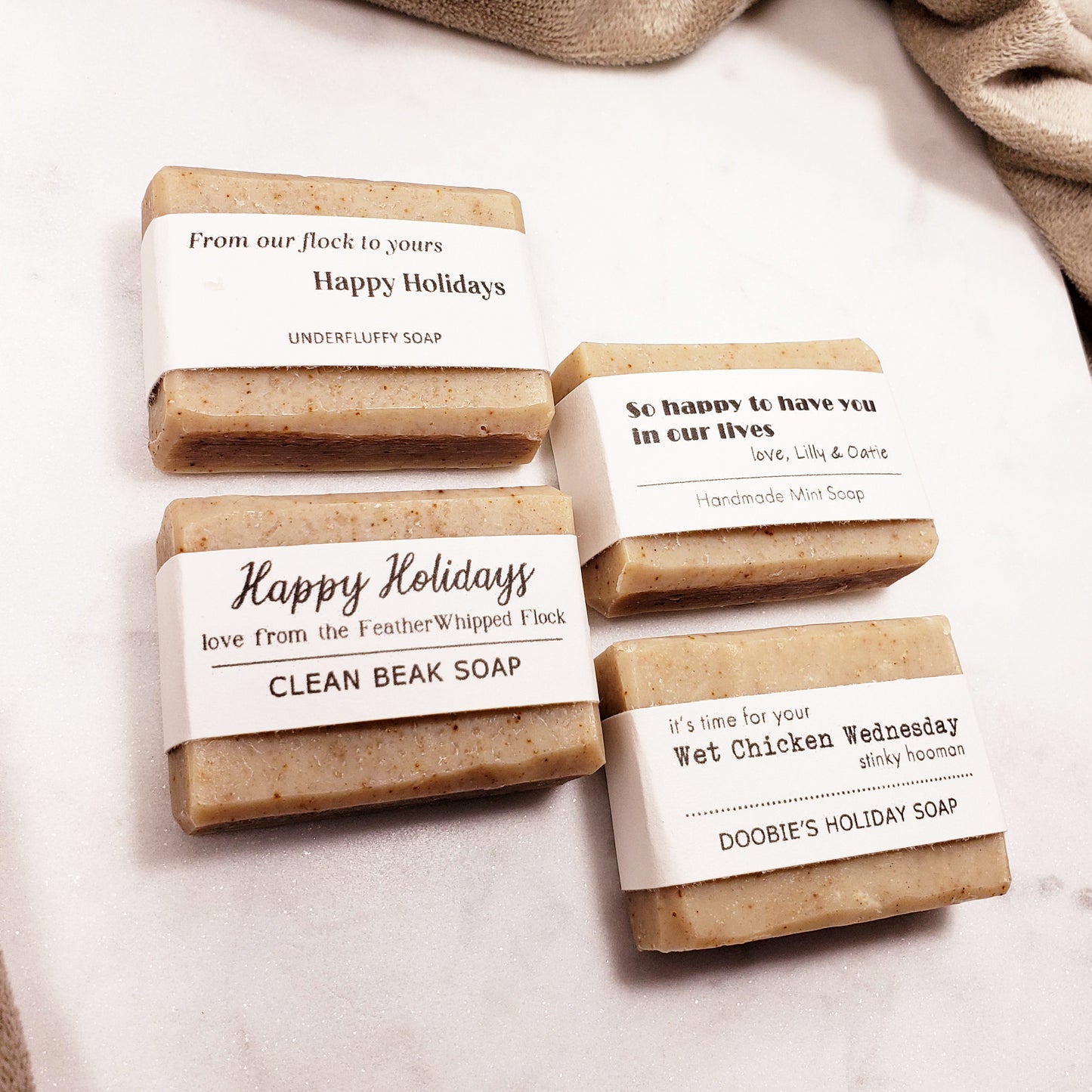 Custom Soap with Personalized Labels