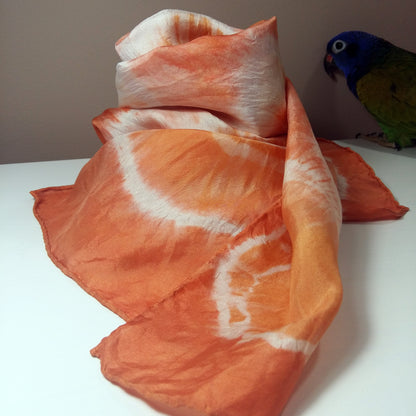 Orange Shibori