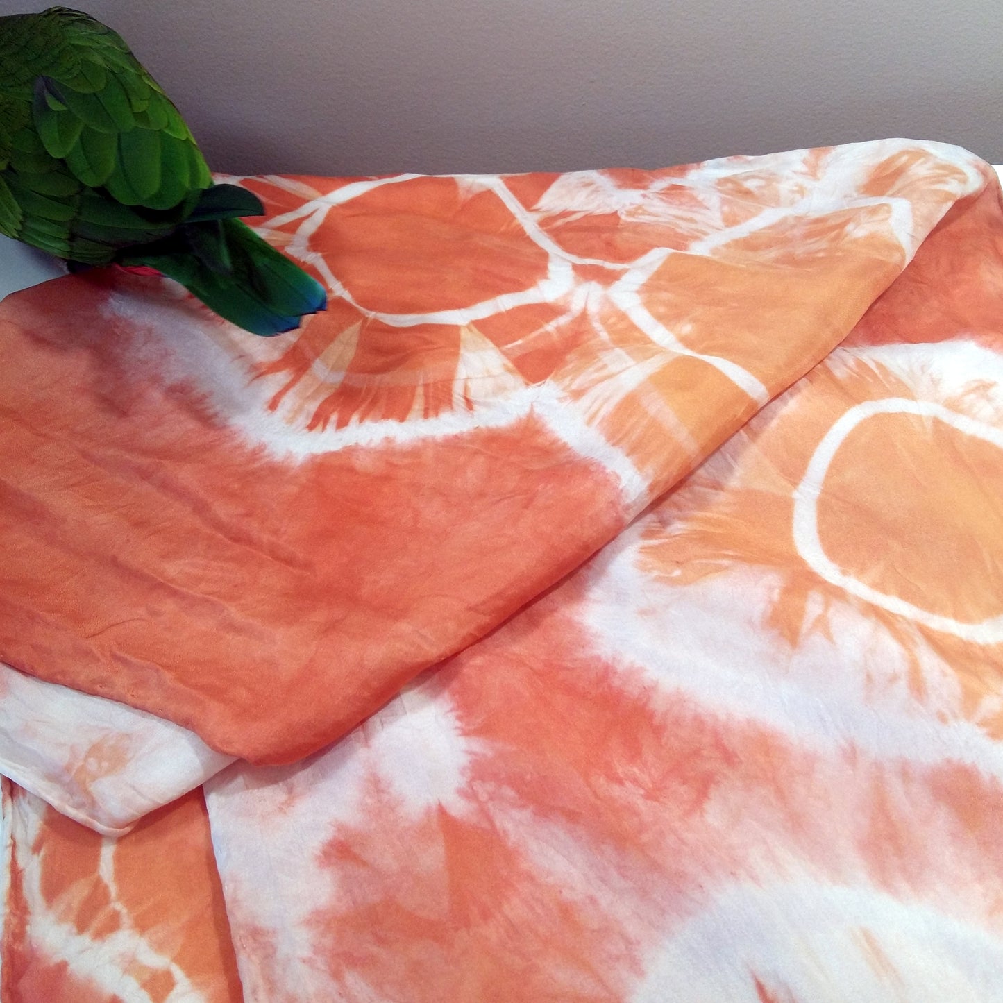 Orange Shibori