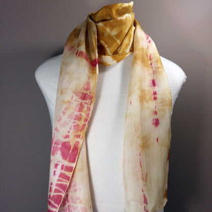 GoldnRed Scarf