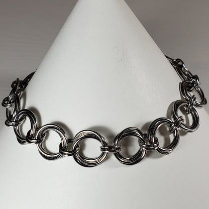 Rosetta Chainmaille Bracelt, Anklet, Necklace