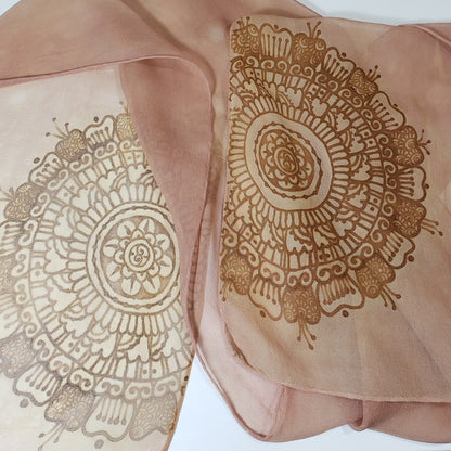 Playful Chiffon Mandala