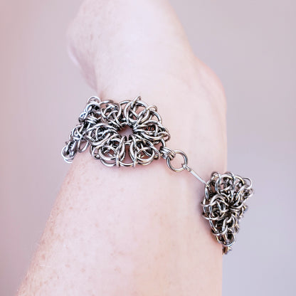 Flower Chainmaille Bracelet